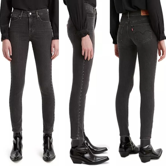 Levi's Denim - Levi’s 311 Shaping Skinny Jeans with Studs 27